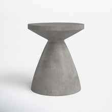 Load image into Gallery viewer, Outdoor furniture Tablua Australia Coffee Table Round Large Side Table 45 CM wide 51cm height Grey