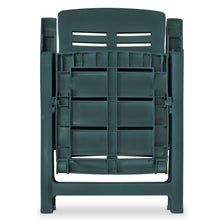 Load image into Gallery viewer, 7 Piece Outdoor Dining Set Plastic Green