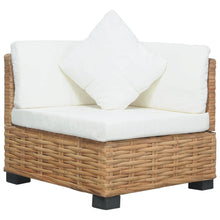Load image into Gallery viewer, Corner Sofa with Cushions Natural Rattan