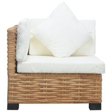 Load image into Gallery viewer, Corner Sofa with Cushions Natural Rattan