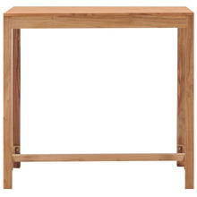 Load image into Gallery viewer, Garden Bar Table 110x60x105 cm Solid Teak Wood