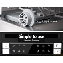Load image into Gallery viewer, Devanti 8 Place Settings Benchtop Dishwasher Sliver