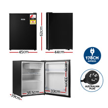 Load image into Gallery viewer, Devanti 70L Bar Fridge Black