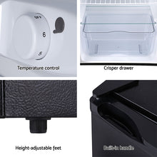 Load image into Gallery viewer, Devanti 110L Bar Fridge Black