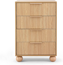 Load image into Gallery viewer, Artiss Queen Bed Frame and 2 Chest of Drawers Set, Boucle Upholstery Platform Bed