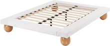 Load image into Gallery viewer, Artiss Queen Bed Frame and 2 Chest of Drawers Set, Boucle Upholstery Platform Bed