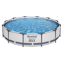Load image into Gallery viewer, Bestway Swimming Pool 366x76cm Steel Frame Round Above Ground Pools w/ Filter Pump 6473L