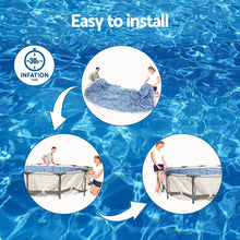 Load image into Gallery viewer, Bestway Swimming Pool 366x76cm Steel Frame Round Above Ground Pools w/ Filter Pump 6473L