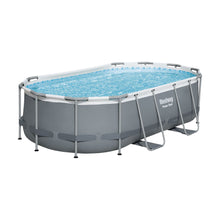 Load image into Gallery viewer, Bestway Swimming Pool 427x250x100cm Steel Frame Above Ground Pools Filter Pump Ladder 7250L