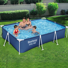 Load image into Gallery viewer, Bestway Swimming Pool 300x201x66cm Steel Frame Above Ground Pools 3300L