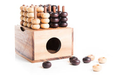 Load image into Gallery viewer, Bingo Connect 4 board handmade in beautiful wood.