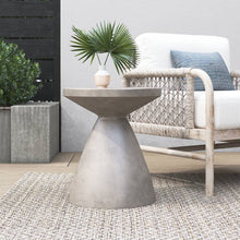 Load image into Gallery viewer, Outdoor furniture Tablua Australia Coffee Table Round Large Side Table 45 CM wide 51cm height Grey