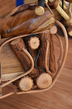 Load image into Gallery viewer, Fathers Day Gift Wood Motor bike model carved large 65cm length-YES sixty five cm !