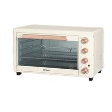 Load image into Gallery viewer, Devanti 60L Convection Oven Electric Fryer Ovens 2000W Cream