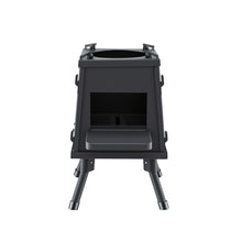 Load image into Gallery viewer, Grillz Fire Pit BBQ Portable Outdoor Fireplace Metal Camping Stove for Boiling Water, BBQ, Picnics