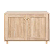 Load image into Gallery viewer, Artiss 2-In-1 Coffee Table Pet Cat House Wooden Side Table Storage Cabinet 80x50x55CM