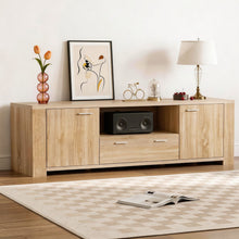 Load image into Gallery viewer, Artiss 180cm TV Unit Entertainment Unit Storage Drawer Cabinet Pine