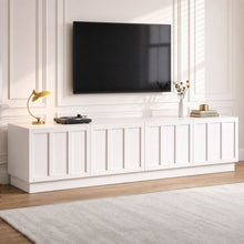 Load image into Gallery viewer, Artiss 180cm TV Unit Entertainment Cabinet Fluted Style Cable Management White