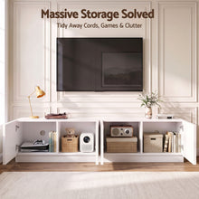 Load image into Gallery viewer, Artiss 180cm TV Unit Entertainment Cabinet Fluted Style Cable Management White