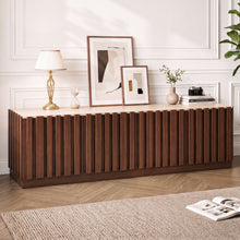 Load image into Gallery viewer, Artiss 180cm TV Unit Entertainment Cabinet Fluted Style Anti-tip Kit Walnut