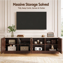 Load image into Gallery viewer, Artiss 180cm TV Unit Entertainment Cabinet Fluted Style Anti-tip Kit Walnut