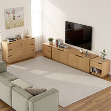 Load image into Gallery viewer, Bedside Table 2 Drawers Nightstand Pine
