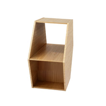 Load image into Gallery viewer, Set of 2 Coffee Table Hexagonal Center Table with Open Storage 2-Way Display Side Table Wood