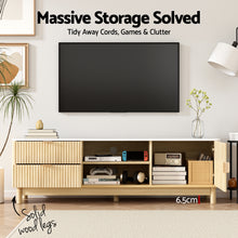 Load image into Gallery viewer, Artiss TV Unit & Chest of Drawers Set Solid Wood Legs Pine