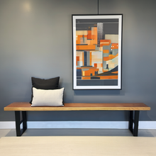 Load image into Gallery viewer, Bench seat or low set console table, hallway table Raintree Wood 1.5 Meter 150cm-model OS28_150cm