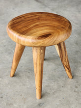 Load image into Gallery viewer, Round Coffee Side Table Timber-40 cm across