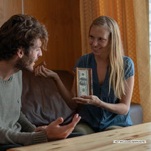 Load image into Gallery viewer, Hidden money gift: Wooden Puzzle Box- Hide your gift and see if they can open it using Hidden Compartments - Sliding Door