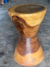Load image into Gallery viewer, Side Table Hourglass design bedside side drinks table or stool