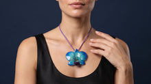 Load image into Gallery viewer, Orchid Real Flower Necklace-Catalina plus necklace chord