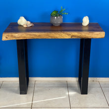 Load image into Gallery viewer, Console Table, Hallway Table Raintree Wood 1 Meter 100cm (Model OS2)