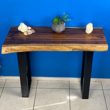 Load image into Gallery viewer, Console Table, Hallway Table Raintree Wood 1 Meter 100cm (Model OS2)