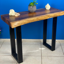 Load image into Gallery viewer, Console Table, Hallway Table Raintree Wood 1 Meter 100cm (Model OS2)