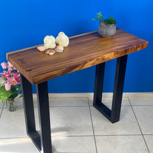 Load image into Gallery viewer, Console Table, Hallway Table Raintree Wood 1 Meter 100cm (Model OS7)
