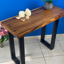Load image into Gallery viewer, Console Table, Hallway Table Raintree Wood 1 Meter 100cm (Model OS7)