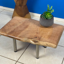 Load image into Gallery viewer, Bedside side Table- Live Edge Silky Oak Australian Timber
