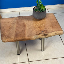 Load image into Gallery viewer, Bedside side Table- Live Edge Silky Oak Australian Timber