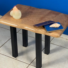 Load image into Gallery viewer, Bedside side Table- Live Edge Silky Oak Australian Timber