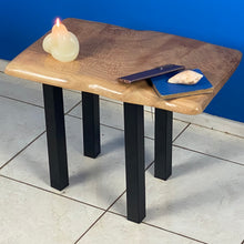 Load image into Gallery viewer, Bedside side Table- Live Edge Silky Oak Australian Timber