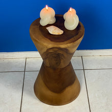 Load image into Gallery viewer, Side Table hourglass shaped bedside side drinks bedside table