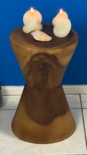 Load image into Gallery viewer, Side Table hourglass shaped bedside side drinks bedside table
