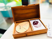 Load image into Gallery viewer, Logic Tangram Set with Play Cards Wooden Puzzle Game