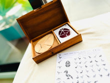 Load image into Gallery viewer, Logic Tangram Set with Play Cards Wooden Puzzle Game