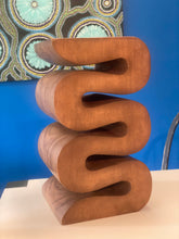 Load image into Gallery viewer, Side Table, corner Stool, Plant Stand Raintree Wood Natural Finish-Book Stack