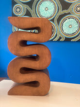 Load image into Gallery viewer, Side Table, corner Stool, Plant Stand Raintree Wood Natural Finish-Book Stack