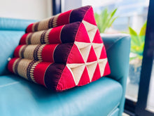 Load image into Gallery viewer, Thai Triangle Pillow ergonomic mobile backrest for all ages