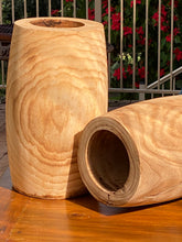 Load image into Gallery viewer, Wooden Stool or Pot Holder Side table- set of 2 (TWO Pots)